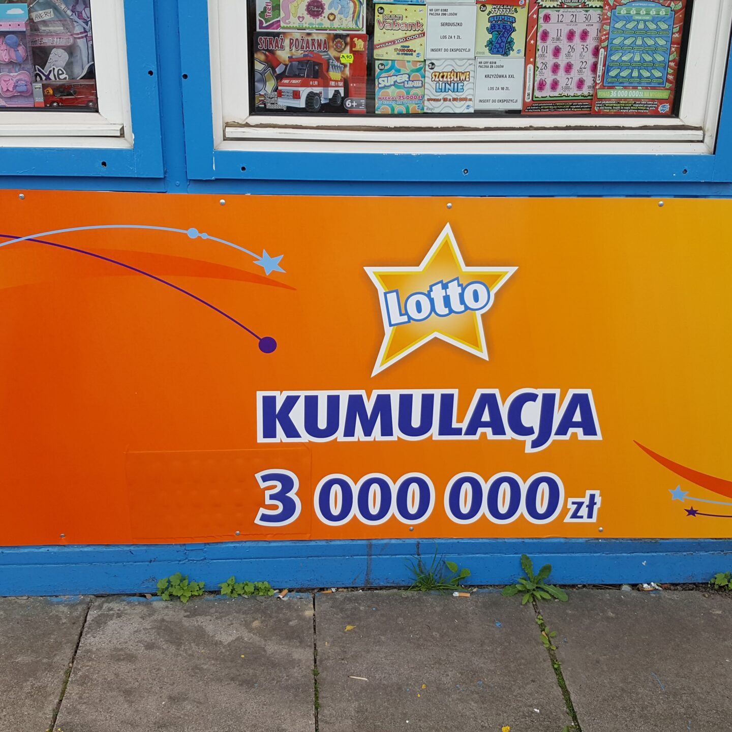 demontaż usuwanie starych reklam i montaż nowych reklam dla lotto, agencja reklamowa krantom.PL zachodniopomorskie Świnoujście Mielno Kołobrzeg Międzyzdroje Choszczno Pełczyce Gryfice Gryfino