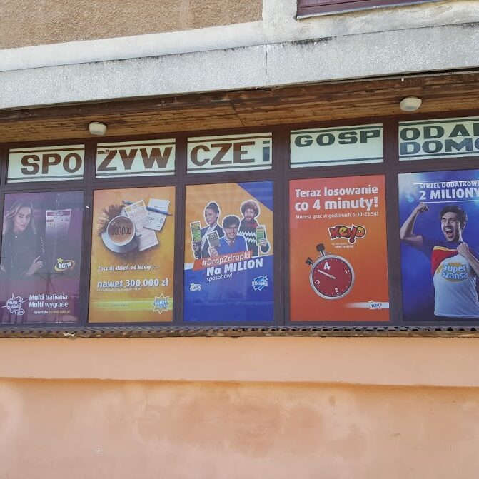 demontaż usuwanie starych reklam i montaż nowych reklam dla lotto, agencja reklamowa krantom.PL zachodniopomorskie Szczecin Stargard Koszalin Nowogard Słupsk