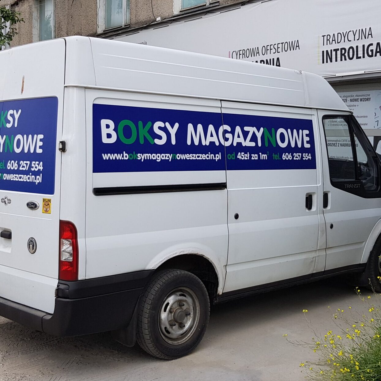 oklejanie samochodów dostawczych krantom.PL Szczecin Berlin Prenzlau Löcknitz Schwedt Anklam Waren Neubrandenburg