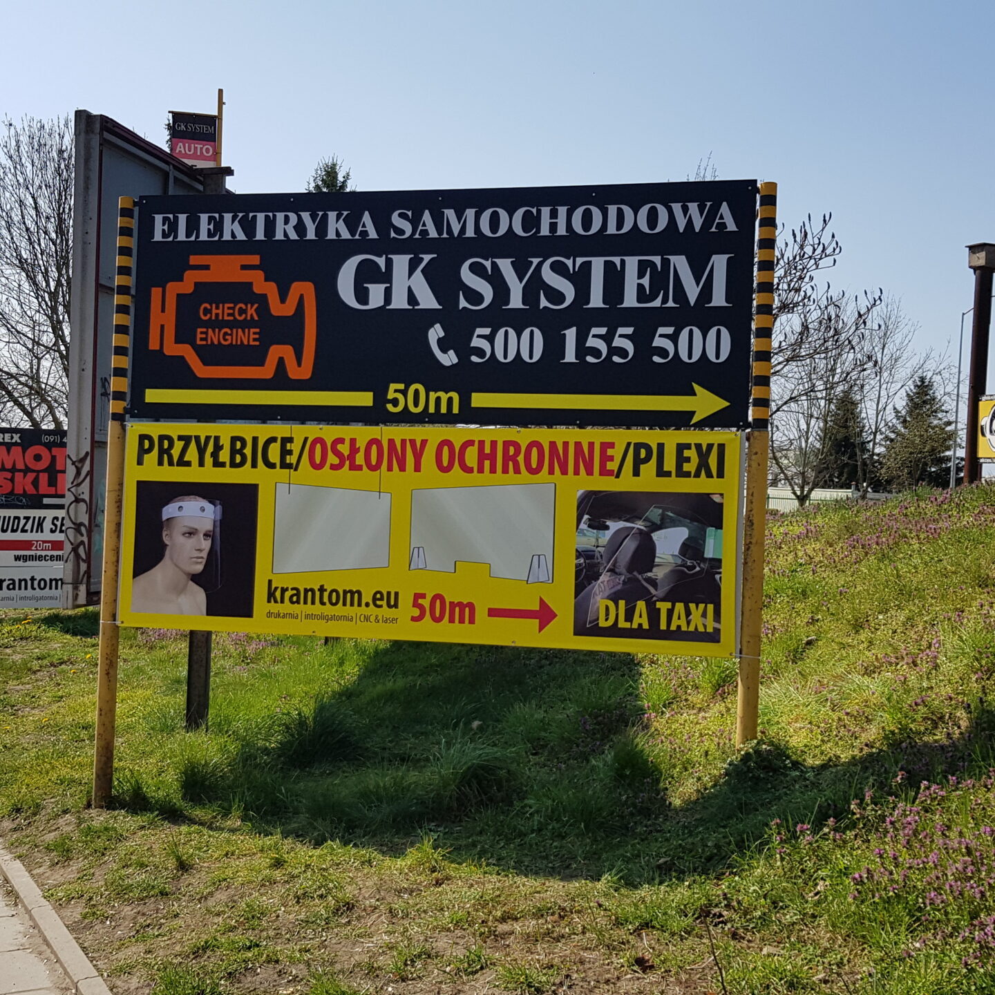 tablice reklamowe producent agencja reklamowa krantom.PL Szczecin