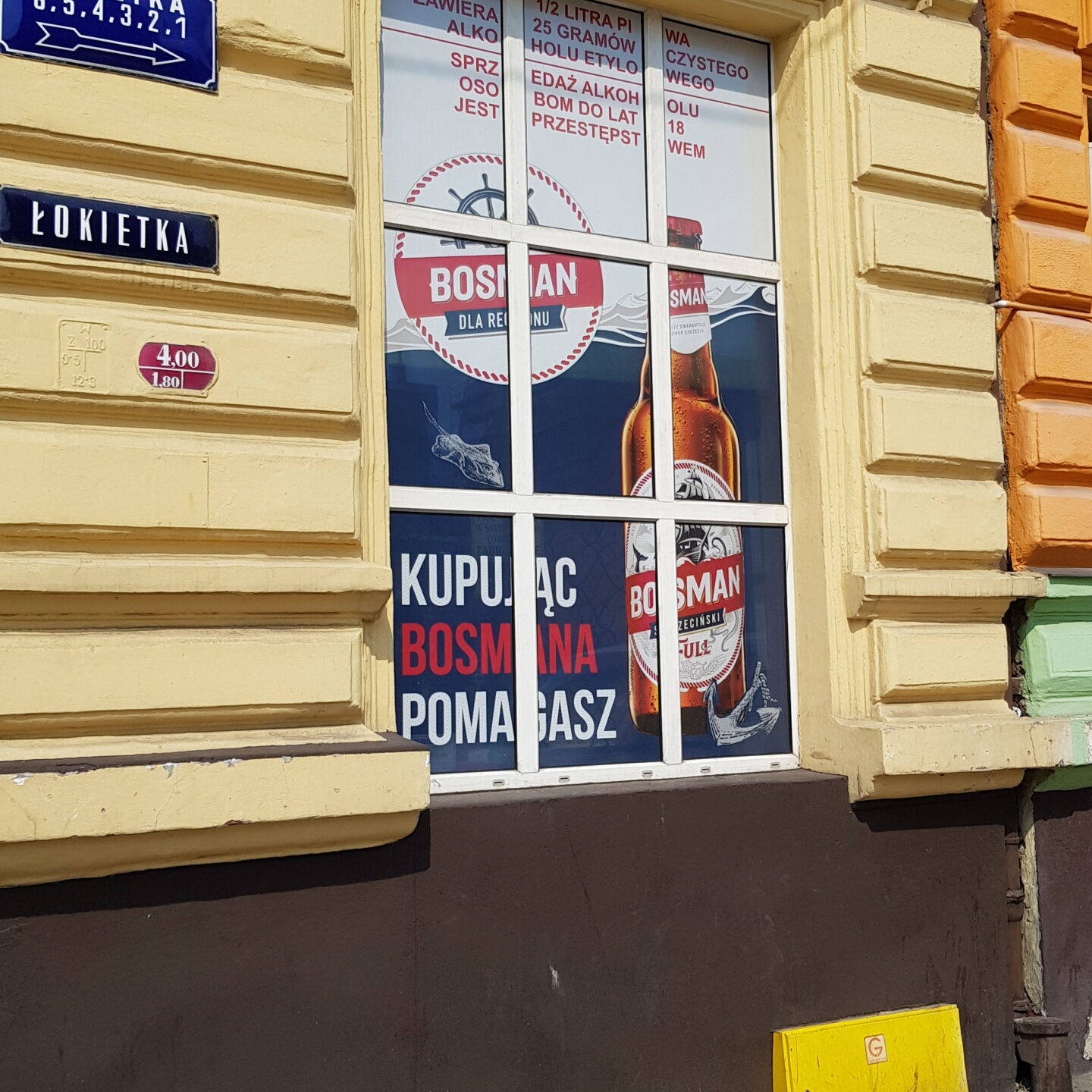 realizacja kasetonów i oklejanie szyb Szczecin, agencja reklamowa i drukarnia krantom.PL