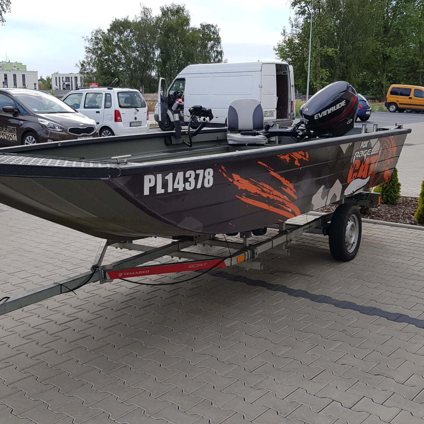 oklejanie łódek Szczecin, agencja reklamowa krantom.PL