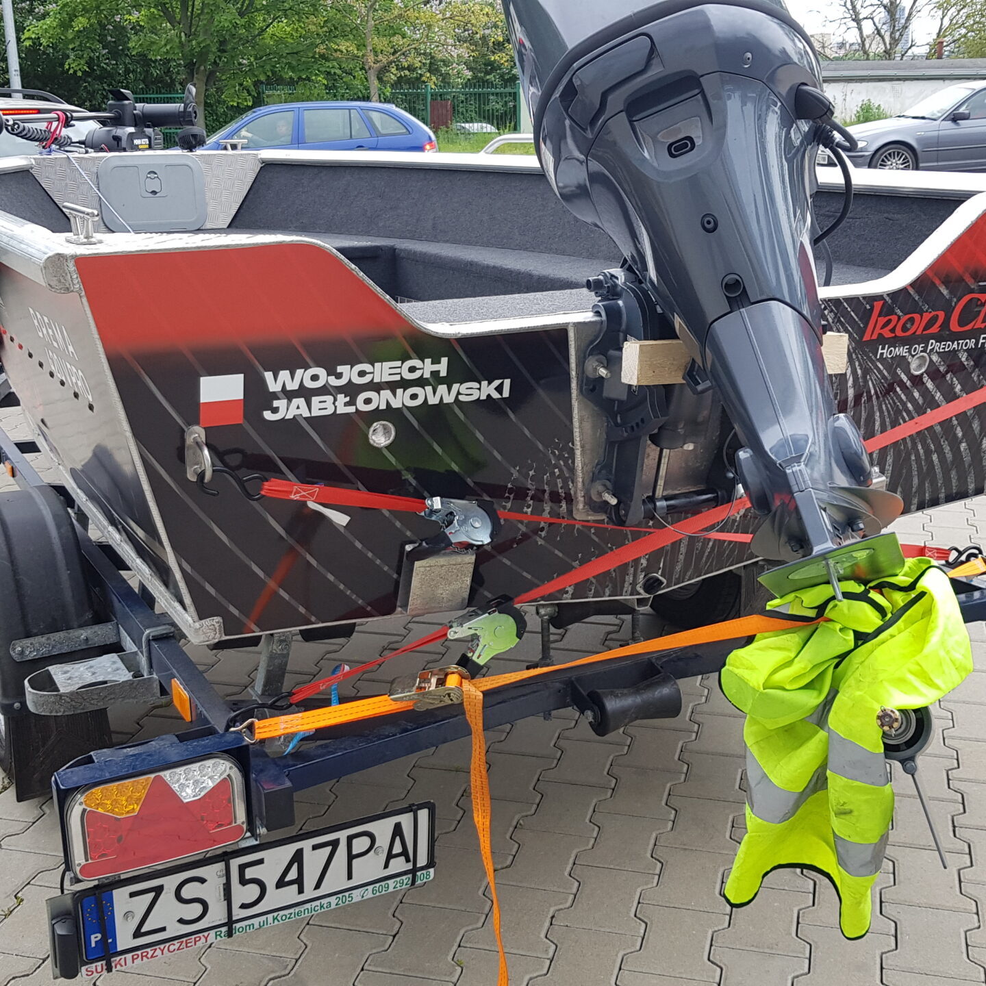 oklejanie łódek Szczecin, agencja reklamowa krantom.PL