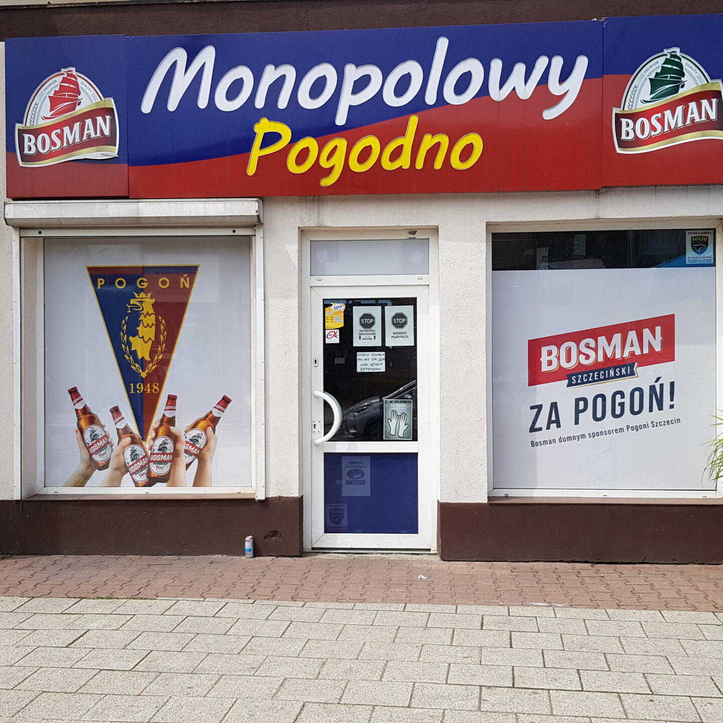 demontaż starych reklam i oklejanie szyb Szczecin, agencja reklamowa i drukarnia krantom.PL