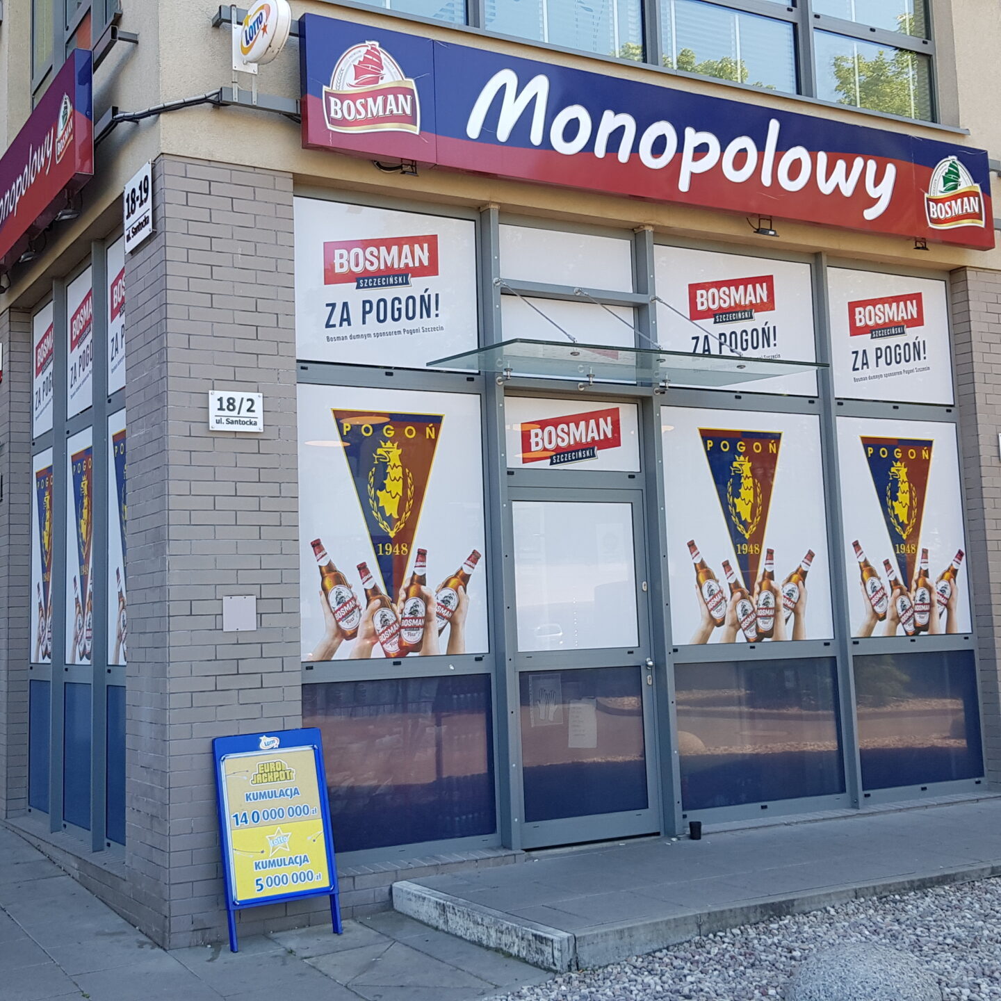 demontaż starych reklam i oklejanie szyb Szczecin, agencja reklamowa i drukarnia krantom.PL