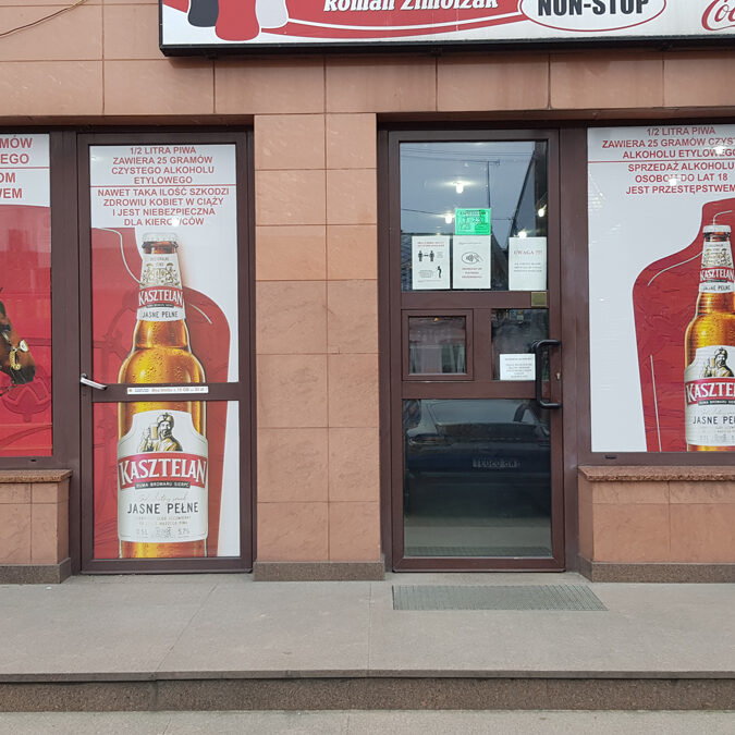 podwykonawstwo usługi oklejania szyb, agencja reklamowa krantom.PL