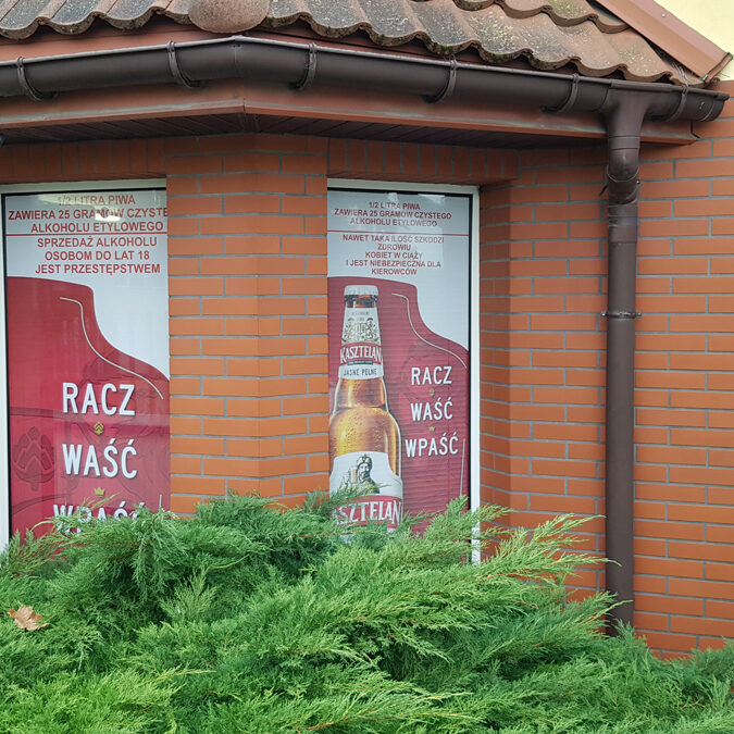 agencja reklamowa krantom.PL - oklejanie szyb OWV, regionalne kampanie reklamowe