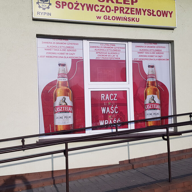 agencja reklamowa krantom.PL - oklejanie szyb OWV, regionalne kampanie reklamowe